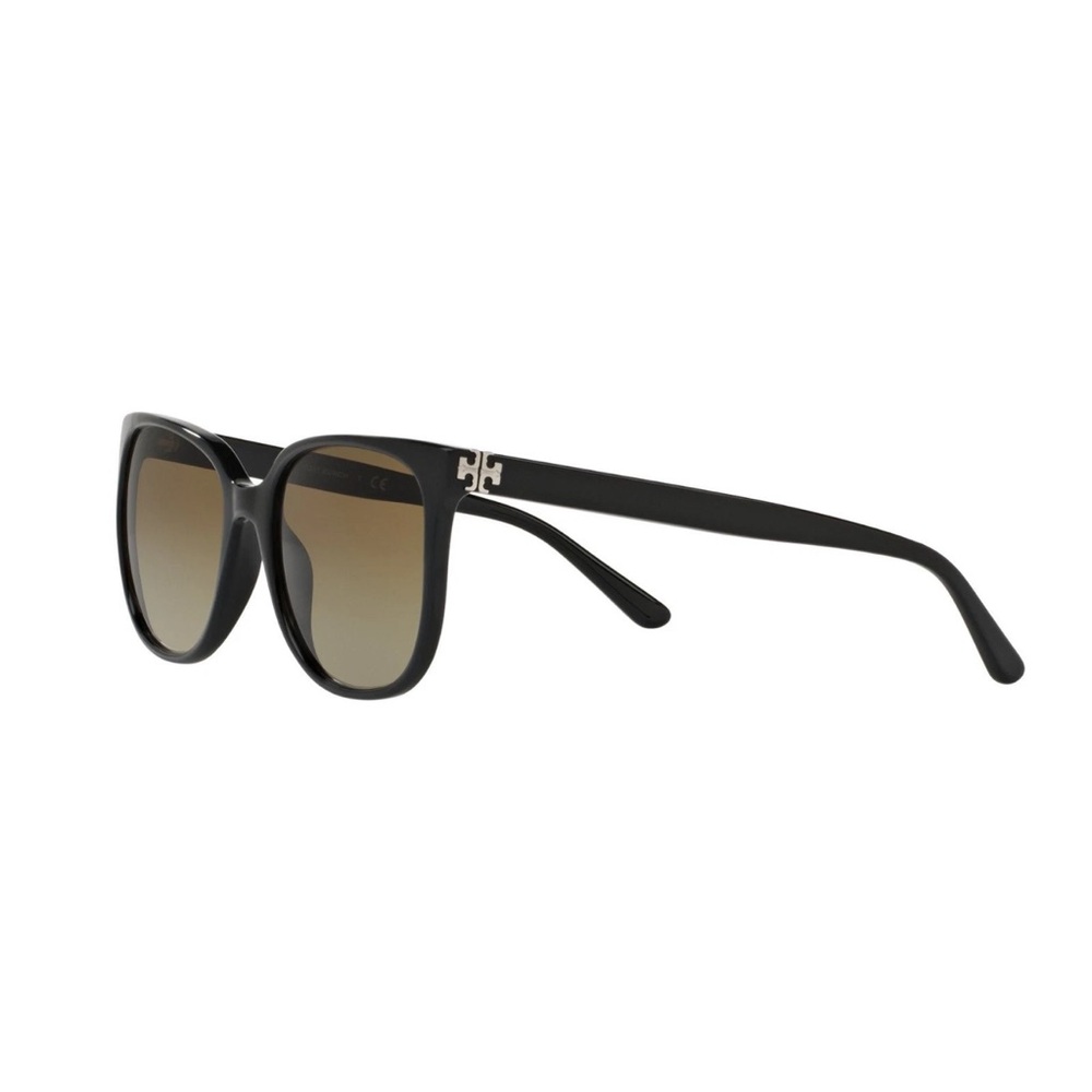 Tory Burch TY7106 Sunglasses 
Black Frame, Dark Brown Gradient - Picture 2 of 6